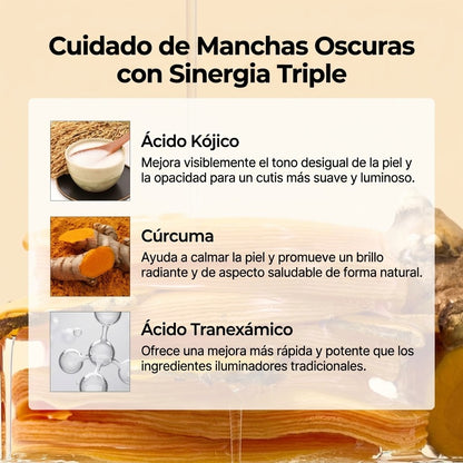 Virelaura - Pads Anti Manchas de Ácido Kójico y Cúrcuma